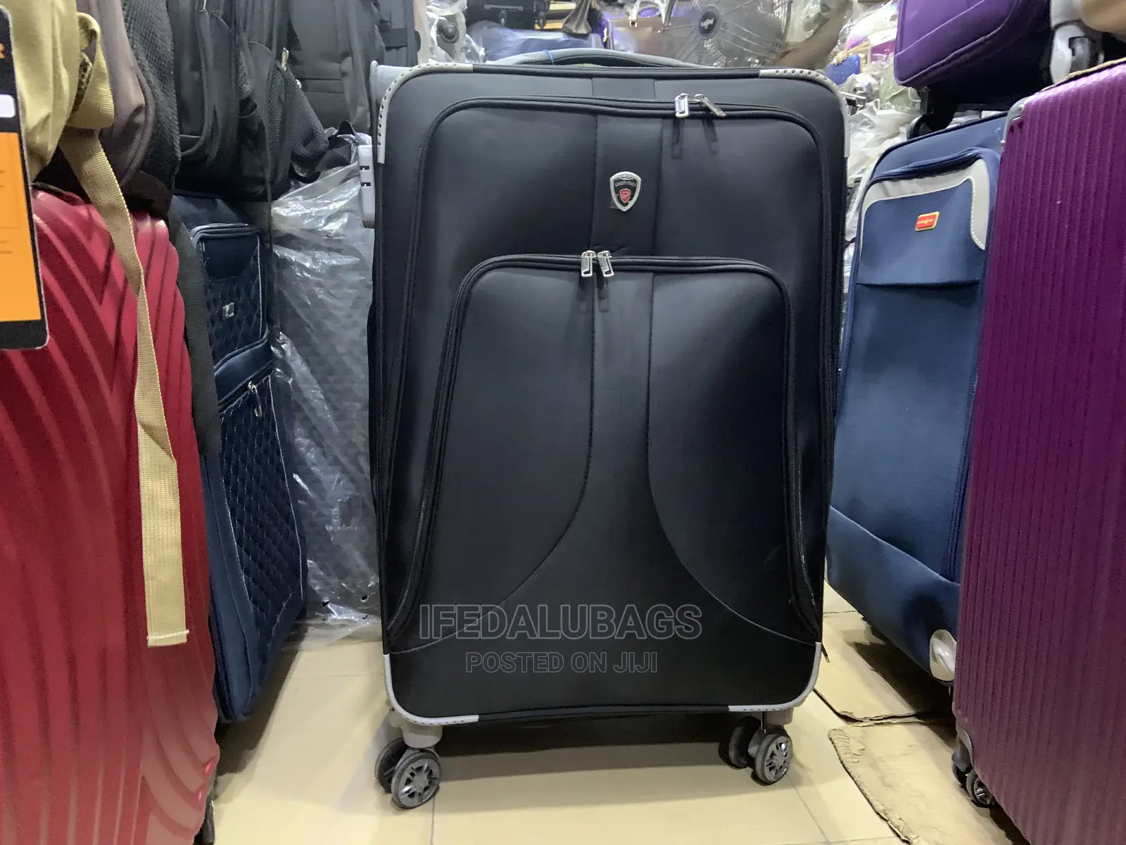 Big Size Quality Black Goodpatner Traveling Box