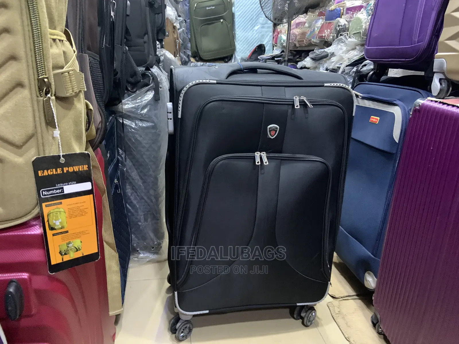 Big Size Quality Black Goodpatner Traveling Box