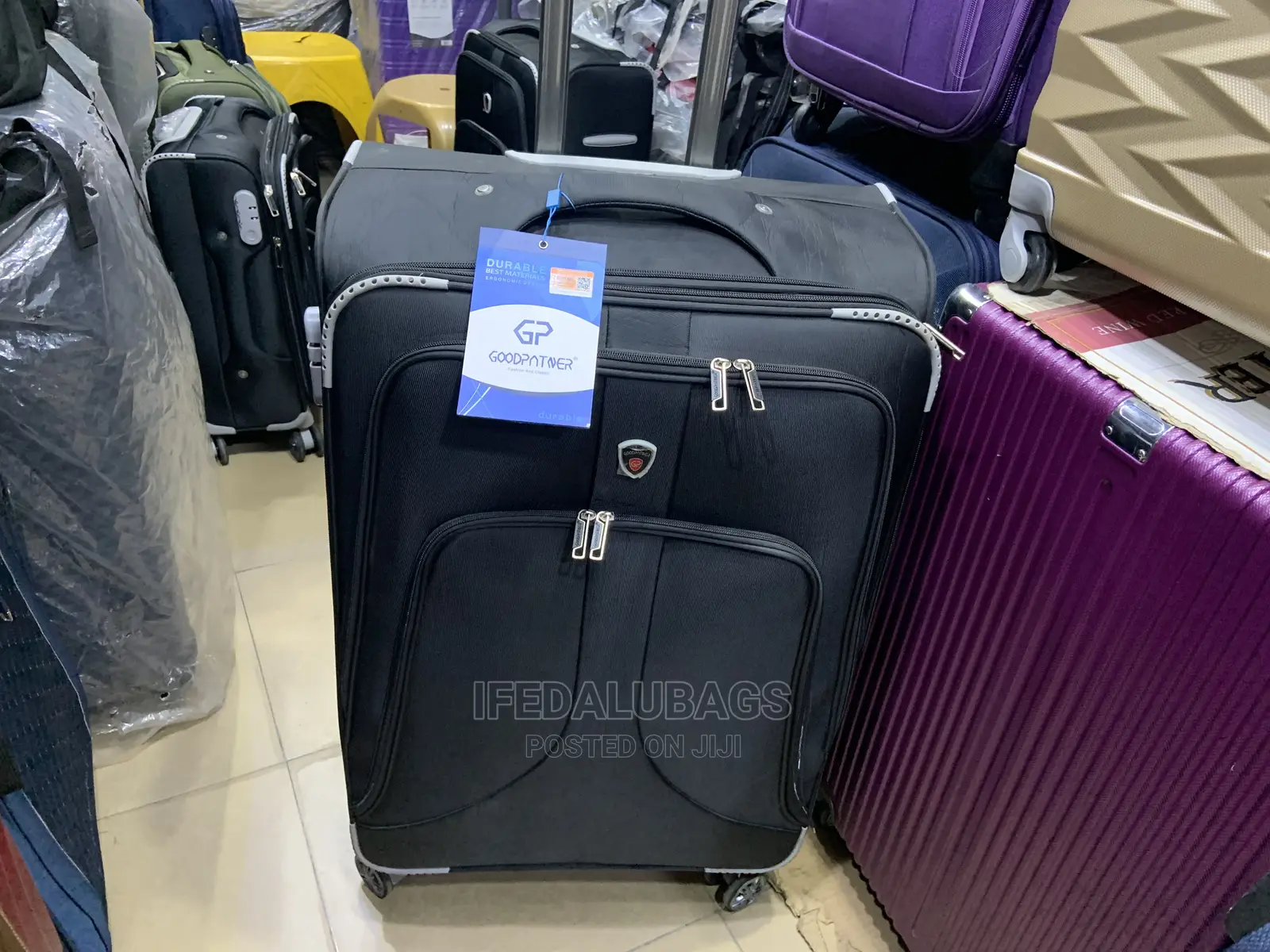 Big Size Quality Black Goodpatner Traveling Box