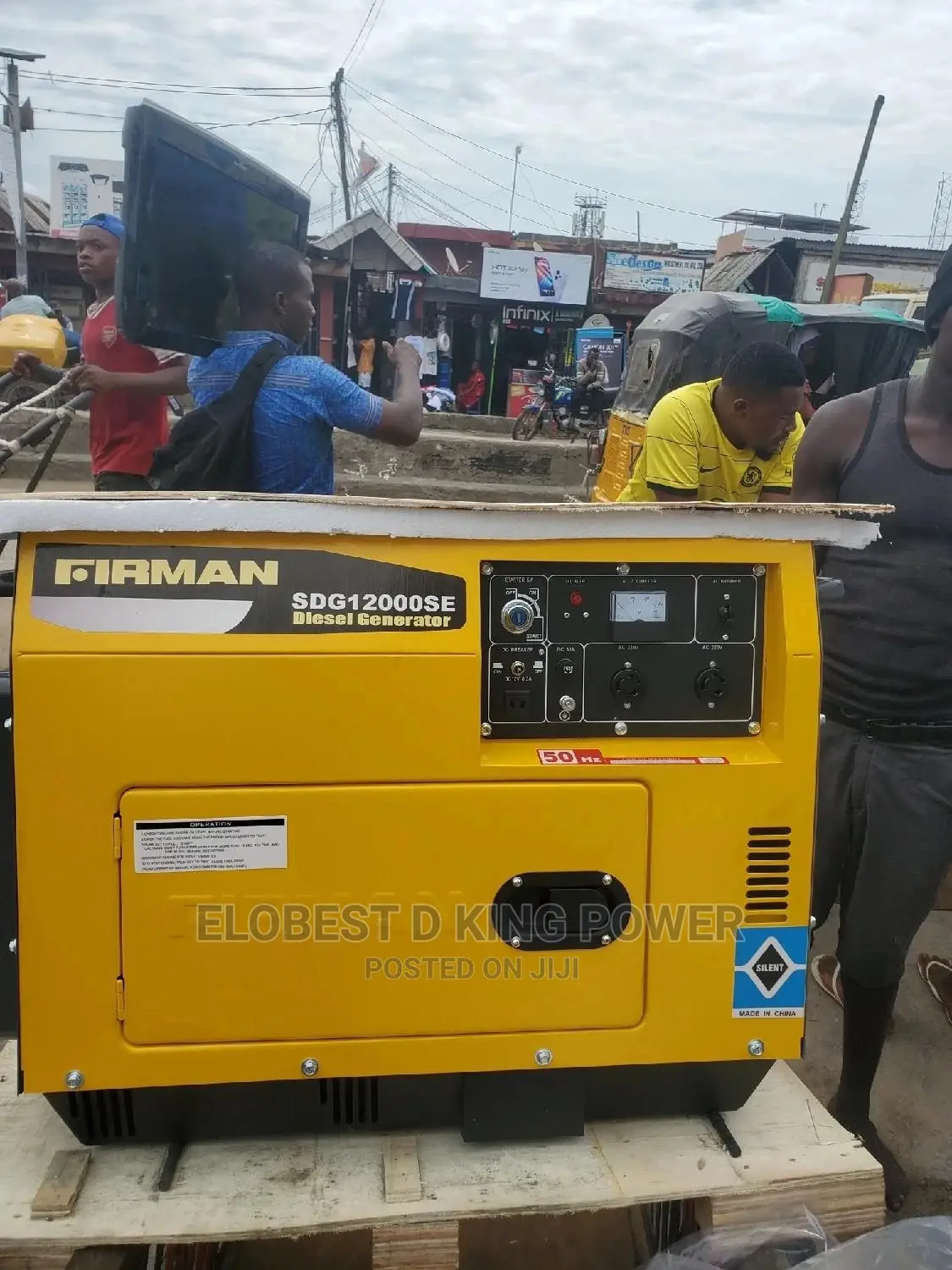 10kva Firman DIESEL Soundproof Generator Sdg12000se