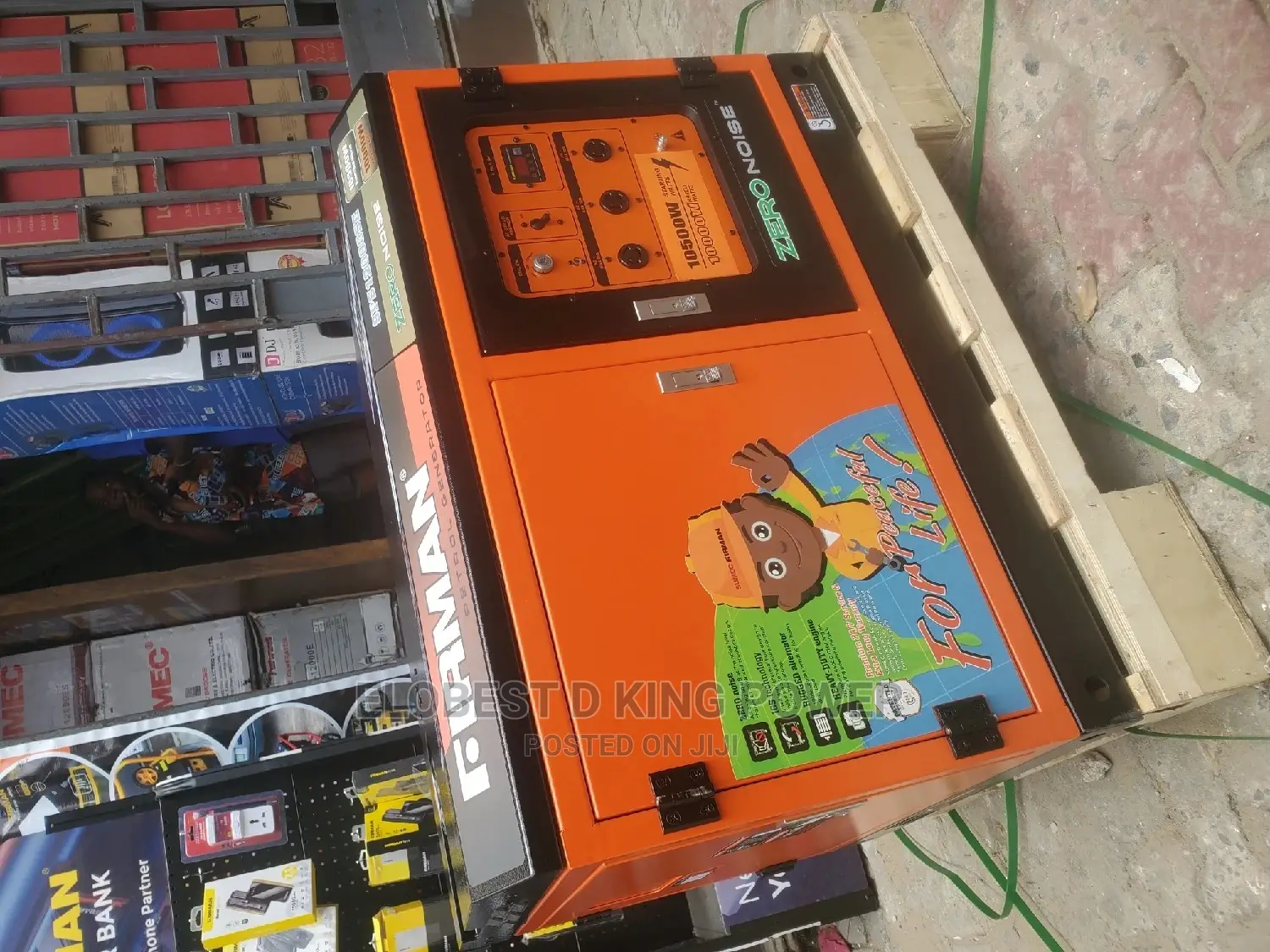 10kva Firman Zero Noise Generator Sps12000se