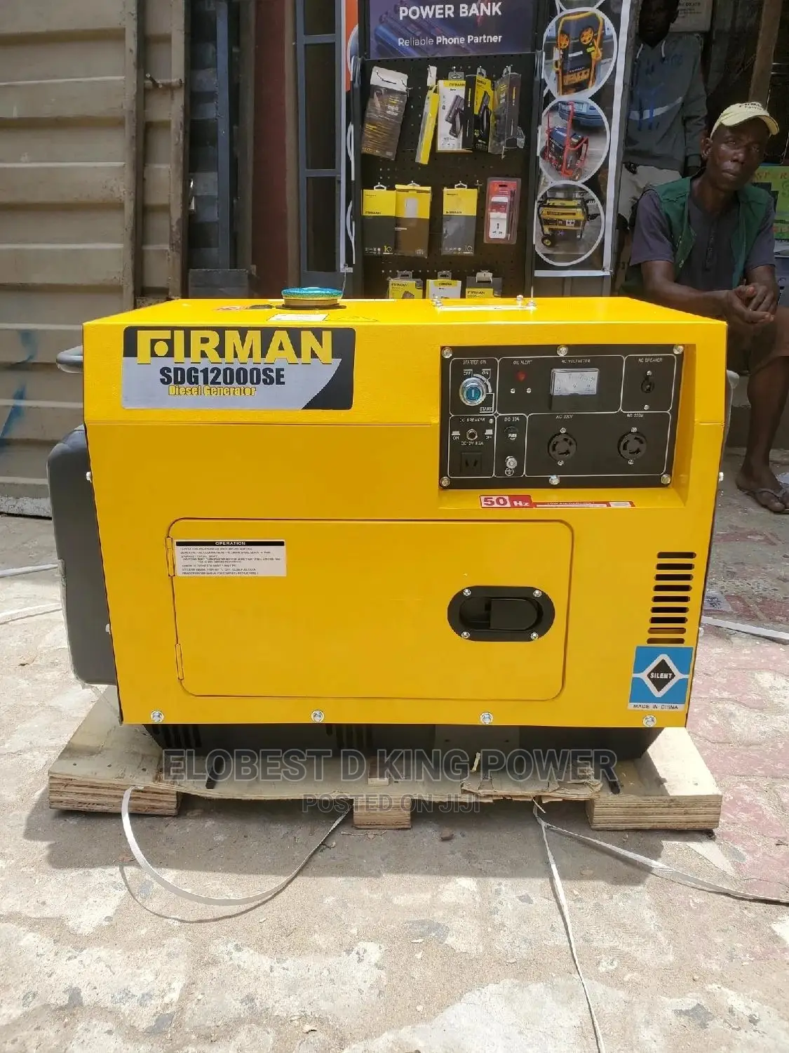 10kva Firman Diesel Soundproof Generator SDG12000SE