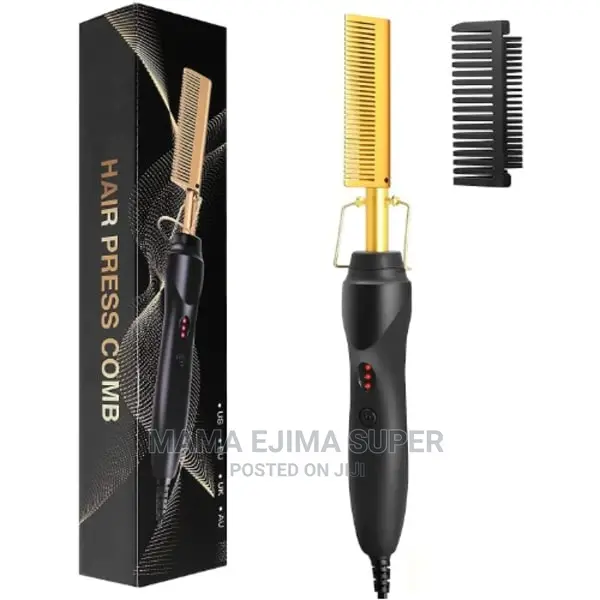 ￼ ￼ ￼ ￼ Hair Press Hot Comb - 80W