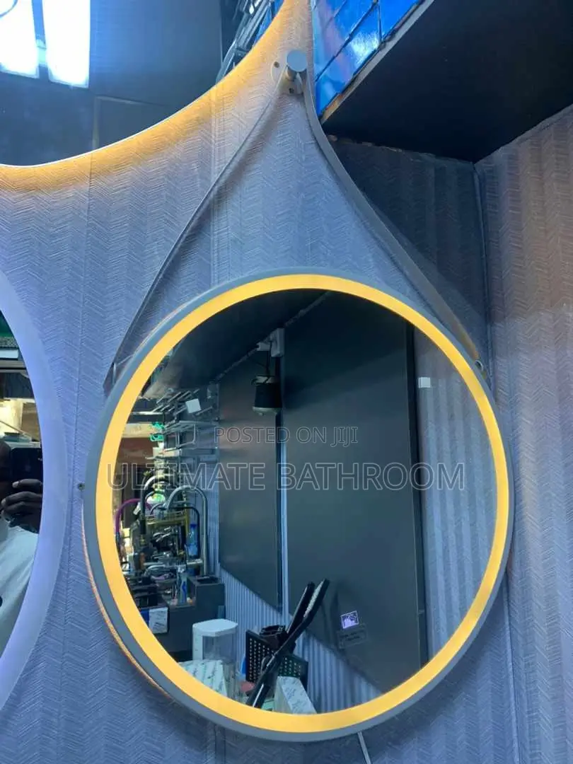 White Frame Led Mirror