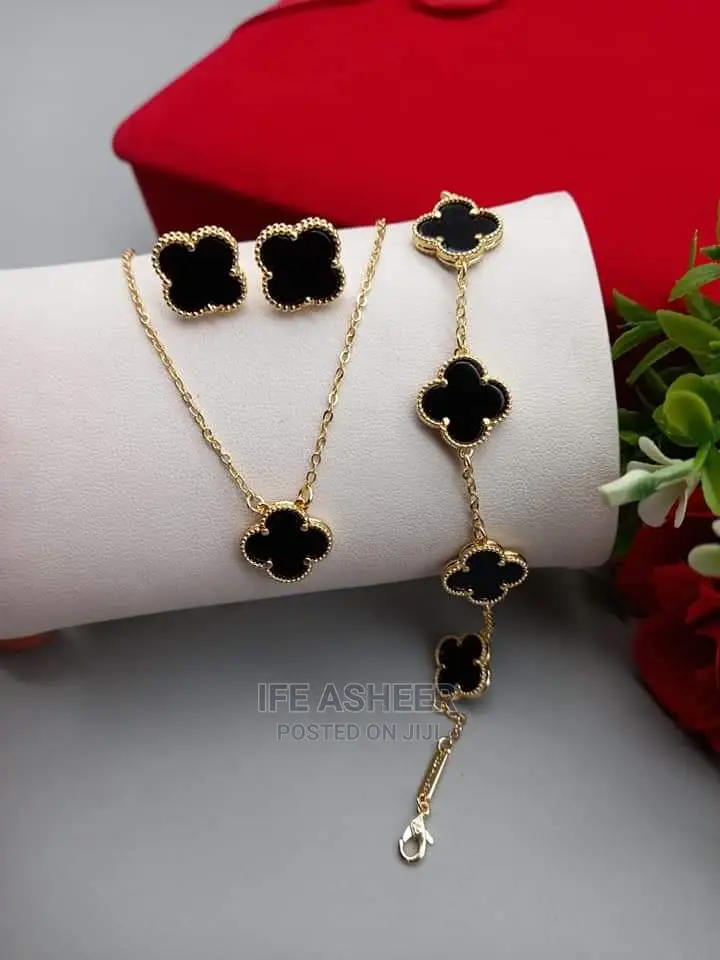 Beautiful Ladies Set of Jewelry - Earrings, Chain Pendant