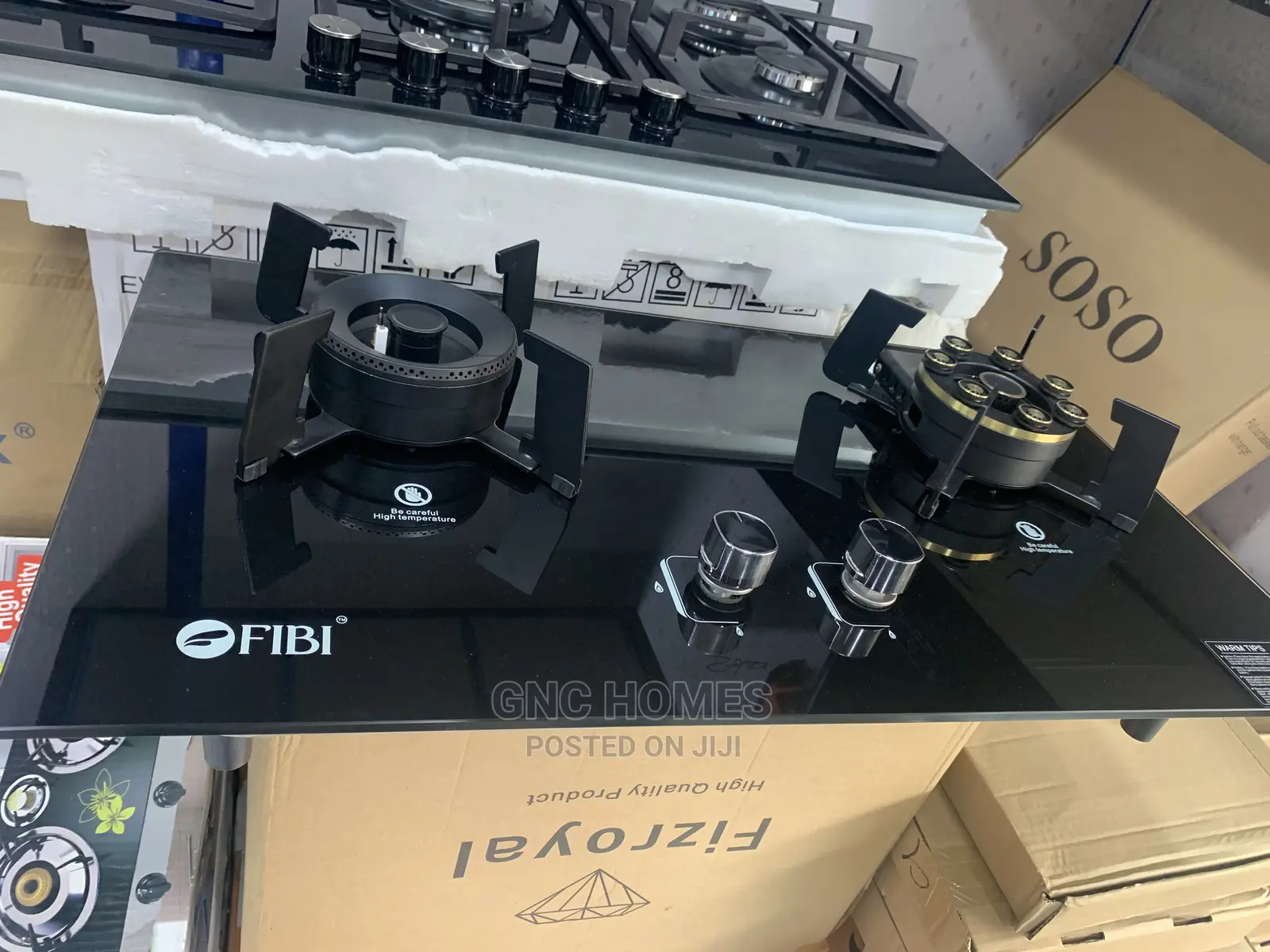 2 Burner Automatic Gas Cooker