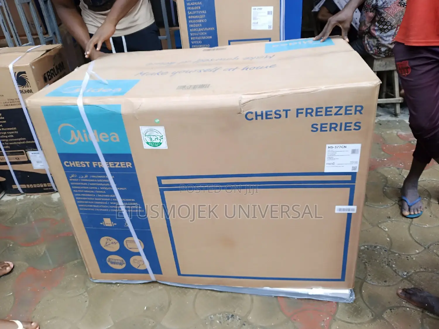 Midea Quality Freezer HS-377CN,300liters