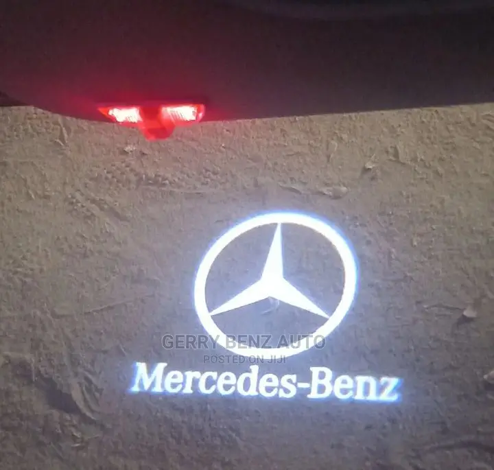Door Reflector for Mercedes Benz, Door Logo