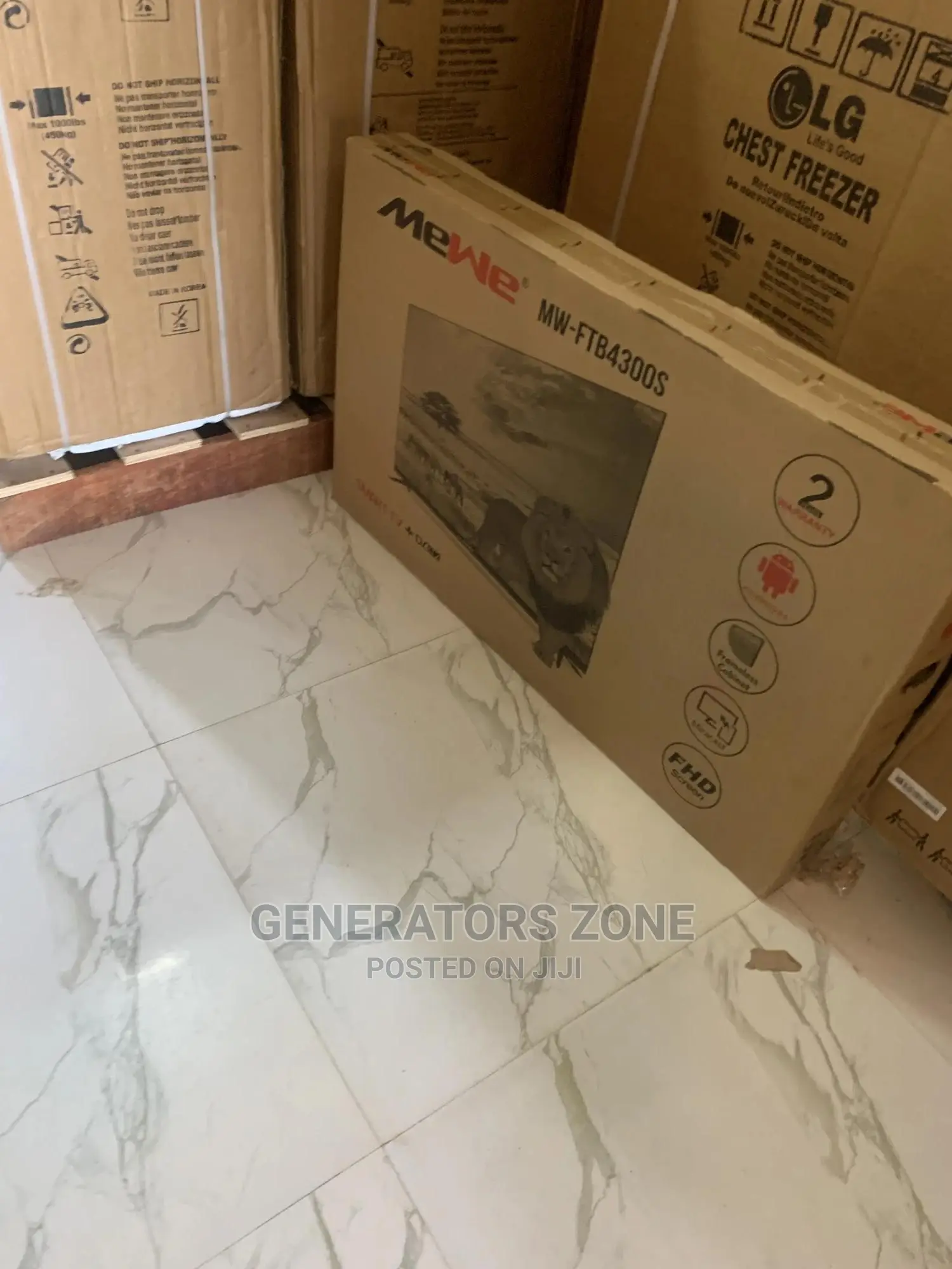 Best Selling Mewe 43 Inch Smart FHD TV +Frameless Cabinet