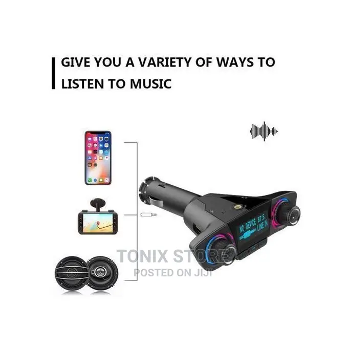 Wireless Car Mp3 Hand-free Charger