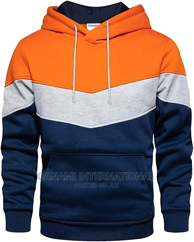Quality Colour Block Hoodie
