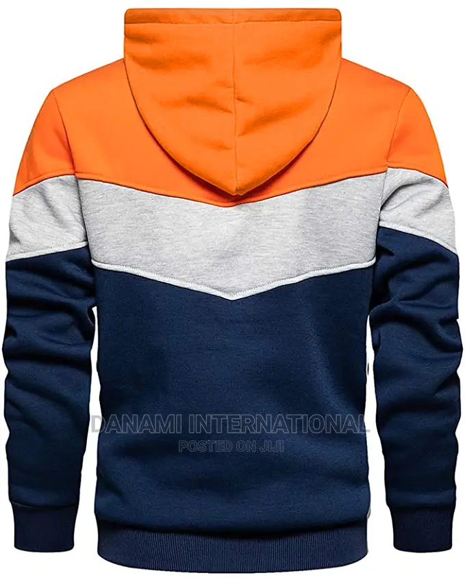 Quality Colour Block Hoodie