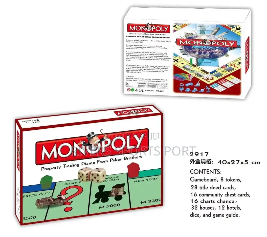 Original Monopoly Board Game
