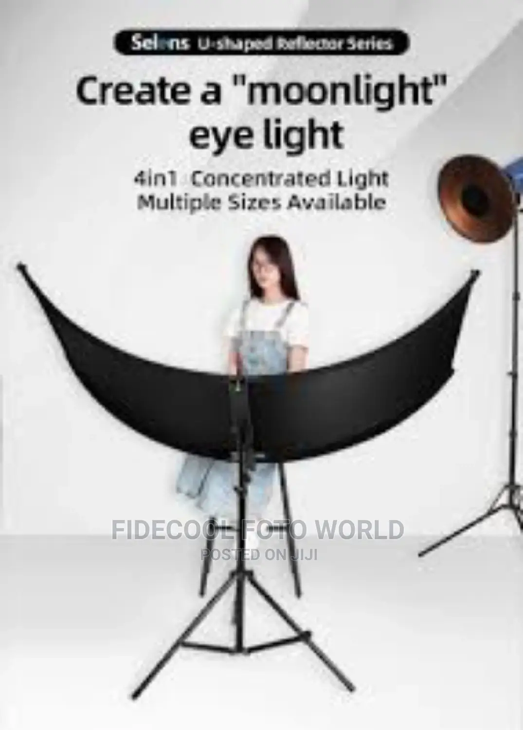 Moon Shaped / Curved Reflector