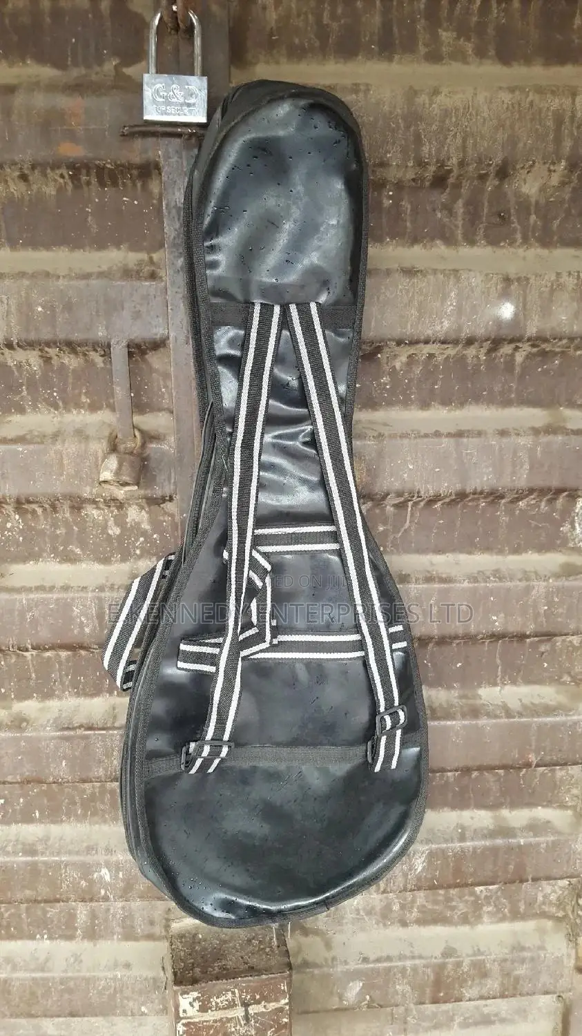 Thick Padding Waterproof Leather Lead Guitar Bag