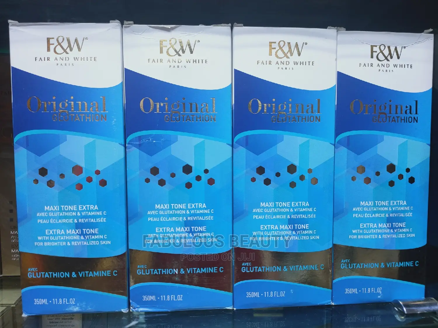 Fair and White Glutathion Extra Brightening Lotion 500ml