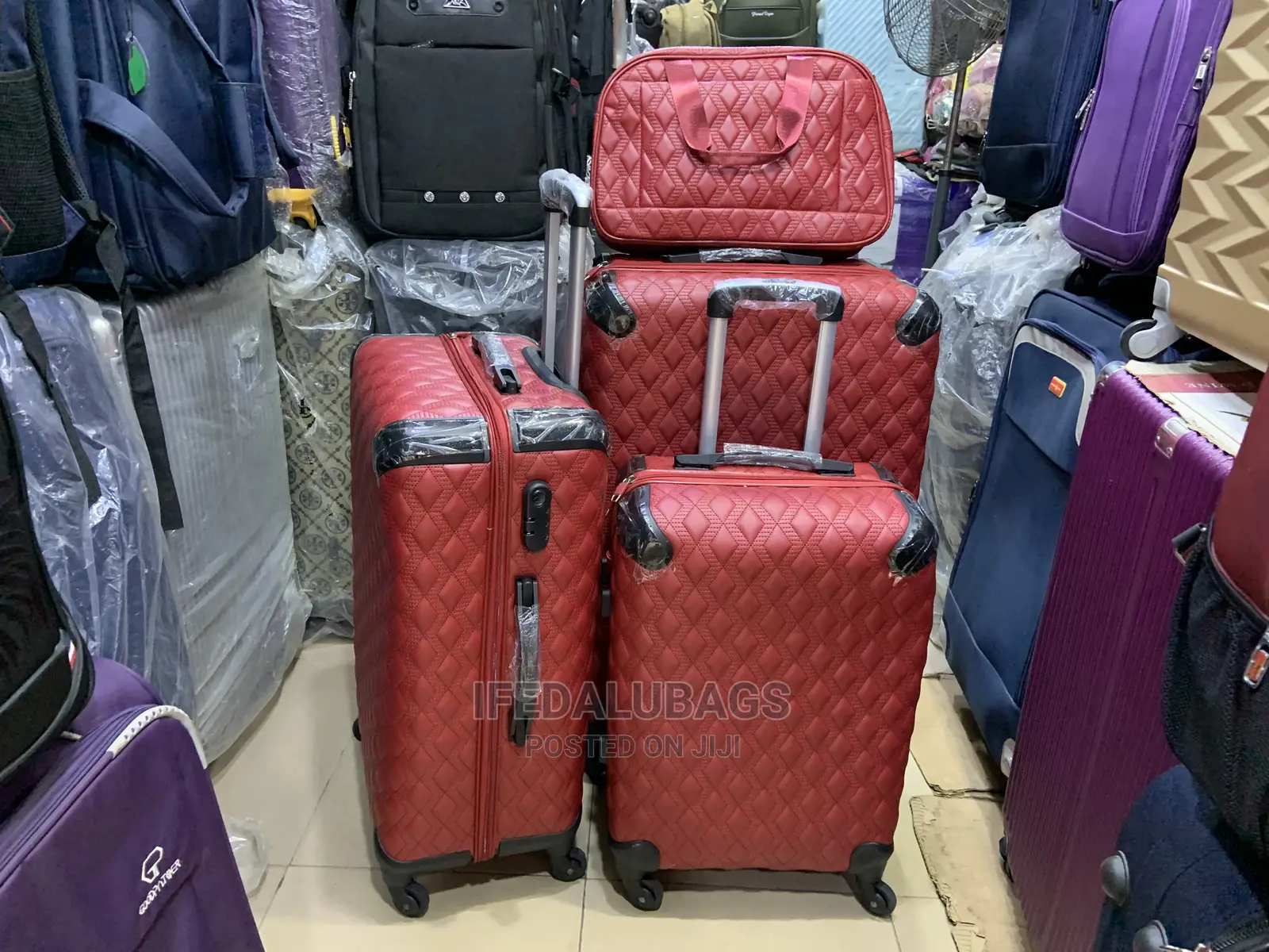 Set of Quality Leather Star Express Traveling Box