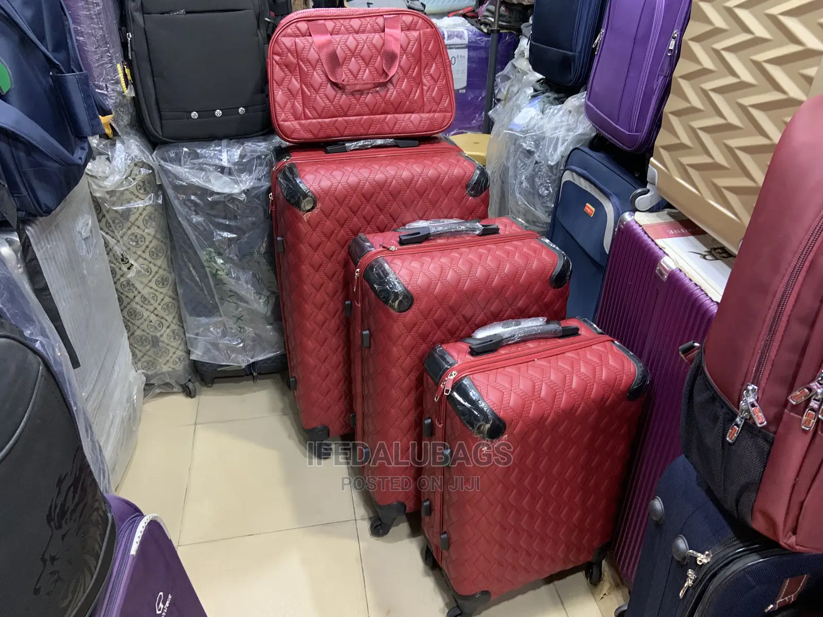Set of Quality Leather Star Express Traveling Box