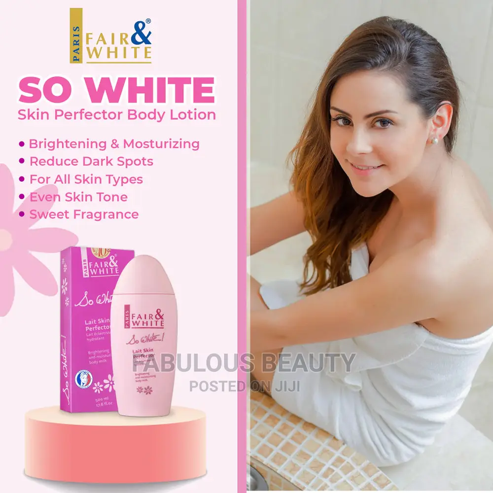 Fair and White So White Skin Perfector Body Lotion 500ml
