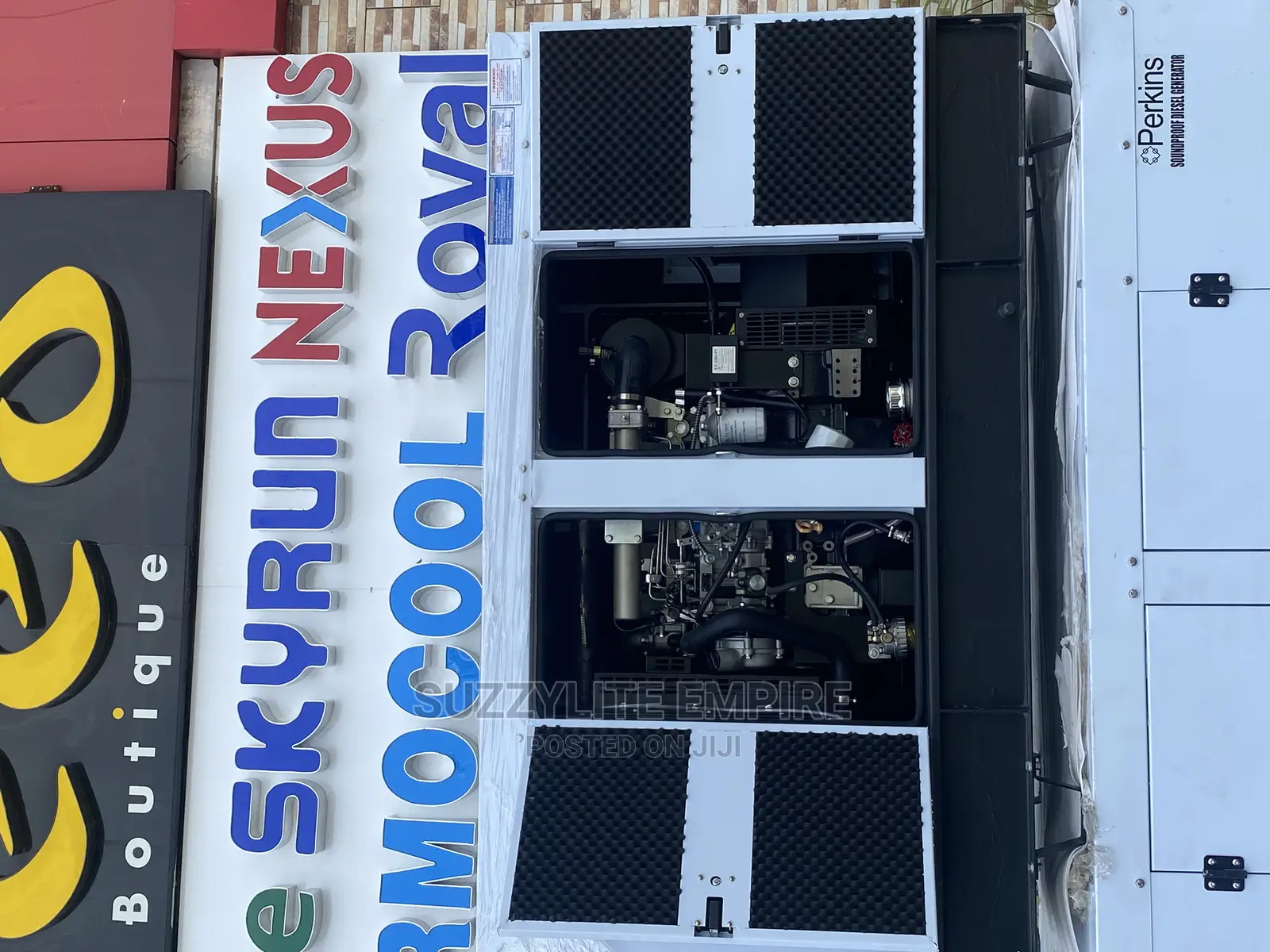 Perkins 22kva Soundproof Diesel Generator England Engine