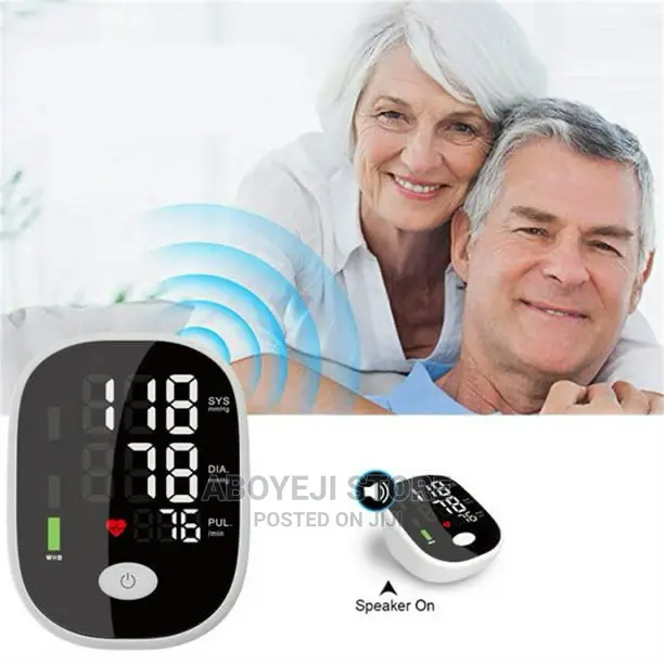 Digital Blood Pressure Monitor Bp Machine + Voice Function