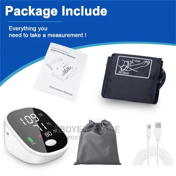 Digital Blood Pressure Monitor Bp Machine + Voice Function