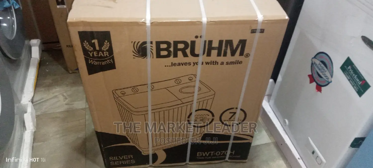 Bruhm 7kg Twin Tub Washing Machine