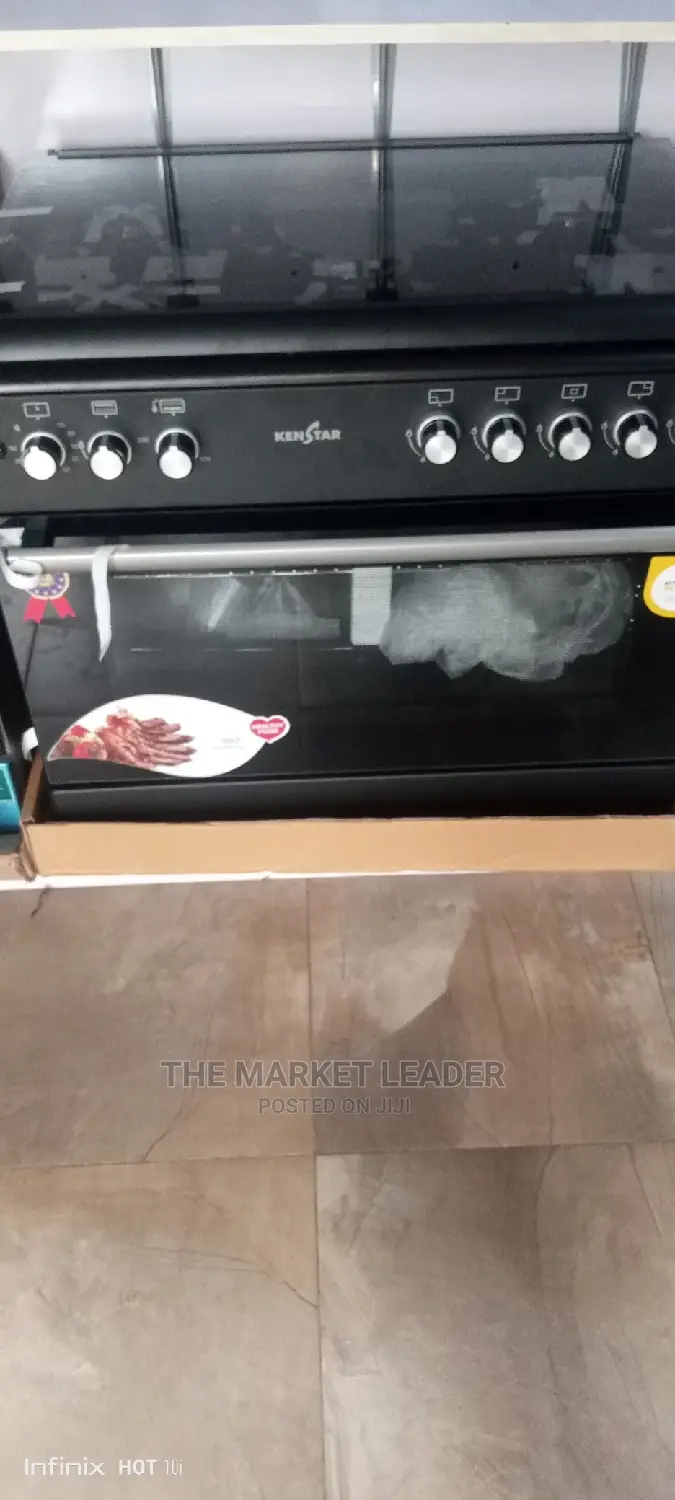 Kenstar Gas Cooker 5 Gas Burner With Grill Oven