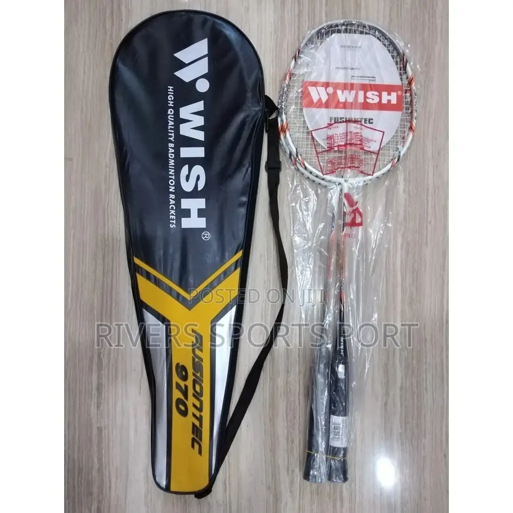 Original Wish Fushiontec 970 Graphite Badminton Racket