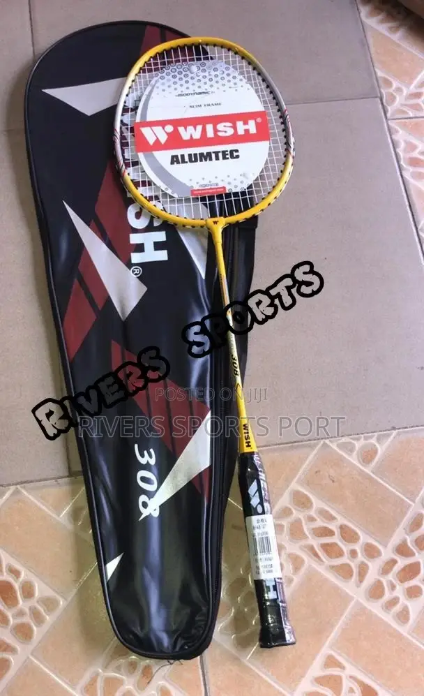 Original Wish Badminton Racquet Racket - Alumtec 308