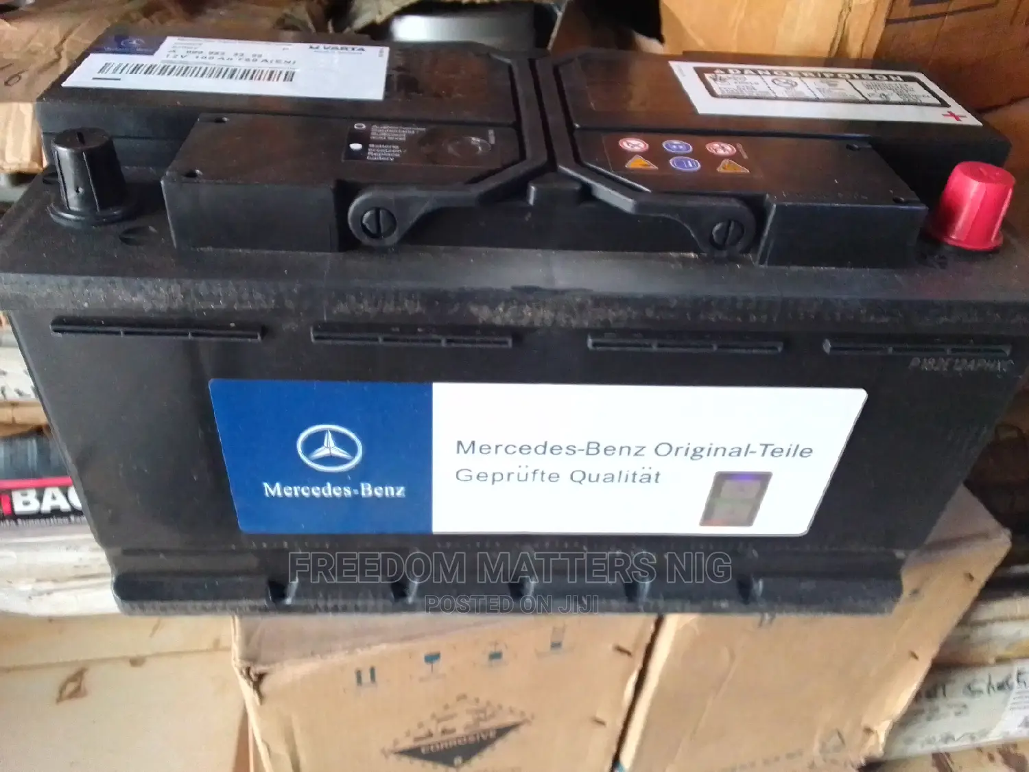 Original Mercedes Benz Star Battery