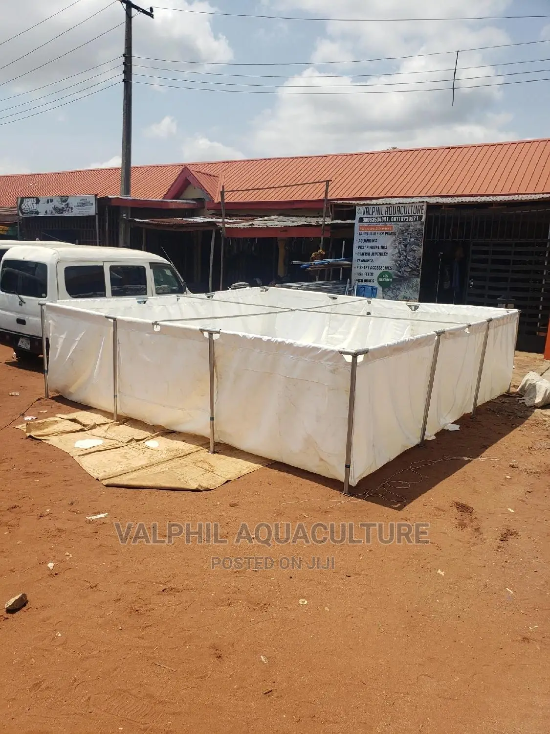 Non Leaking Tarpaulin Fish Pond