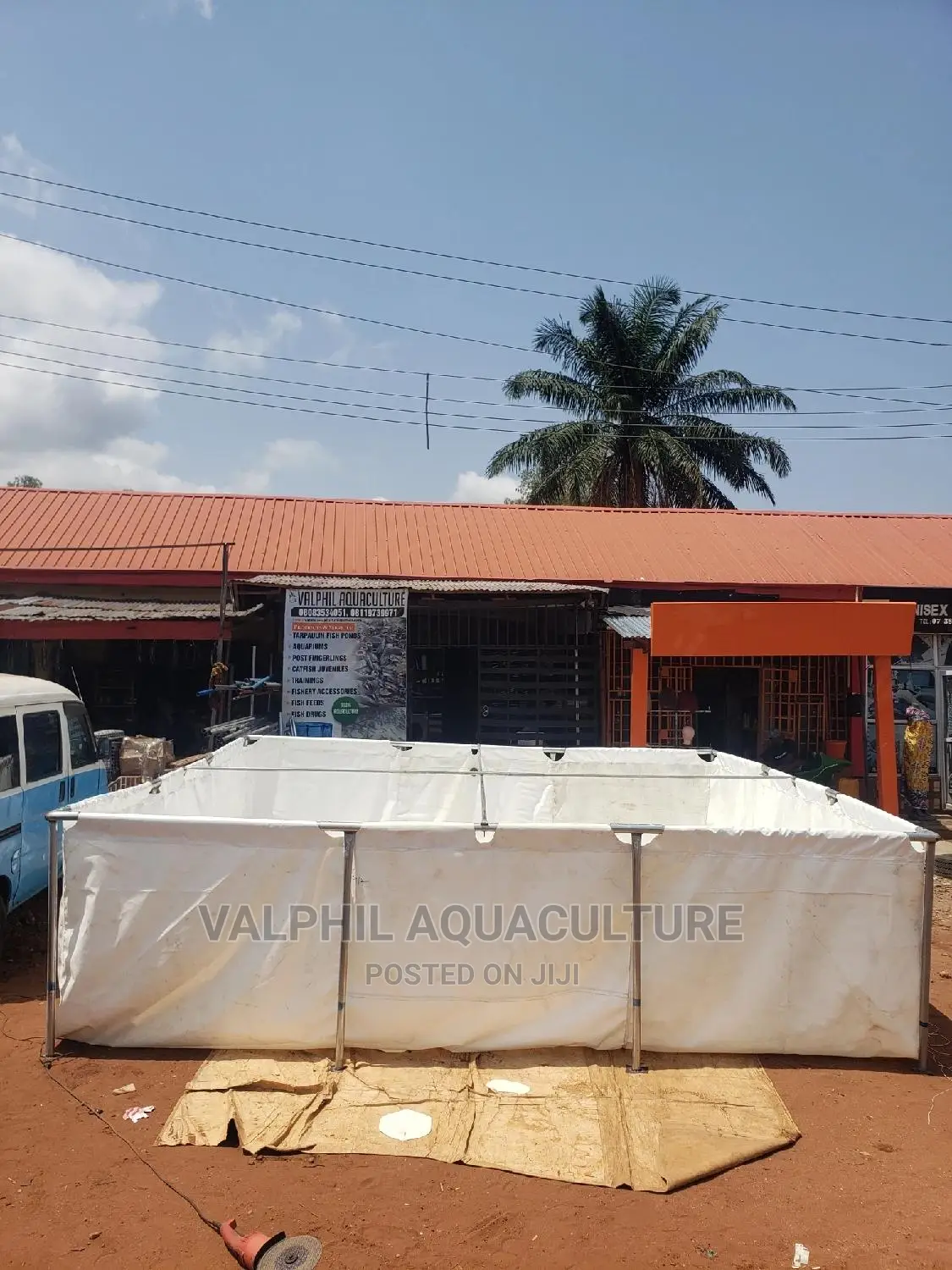 Spotless Tarpaulin Fish Pond