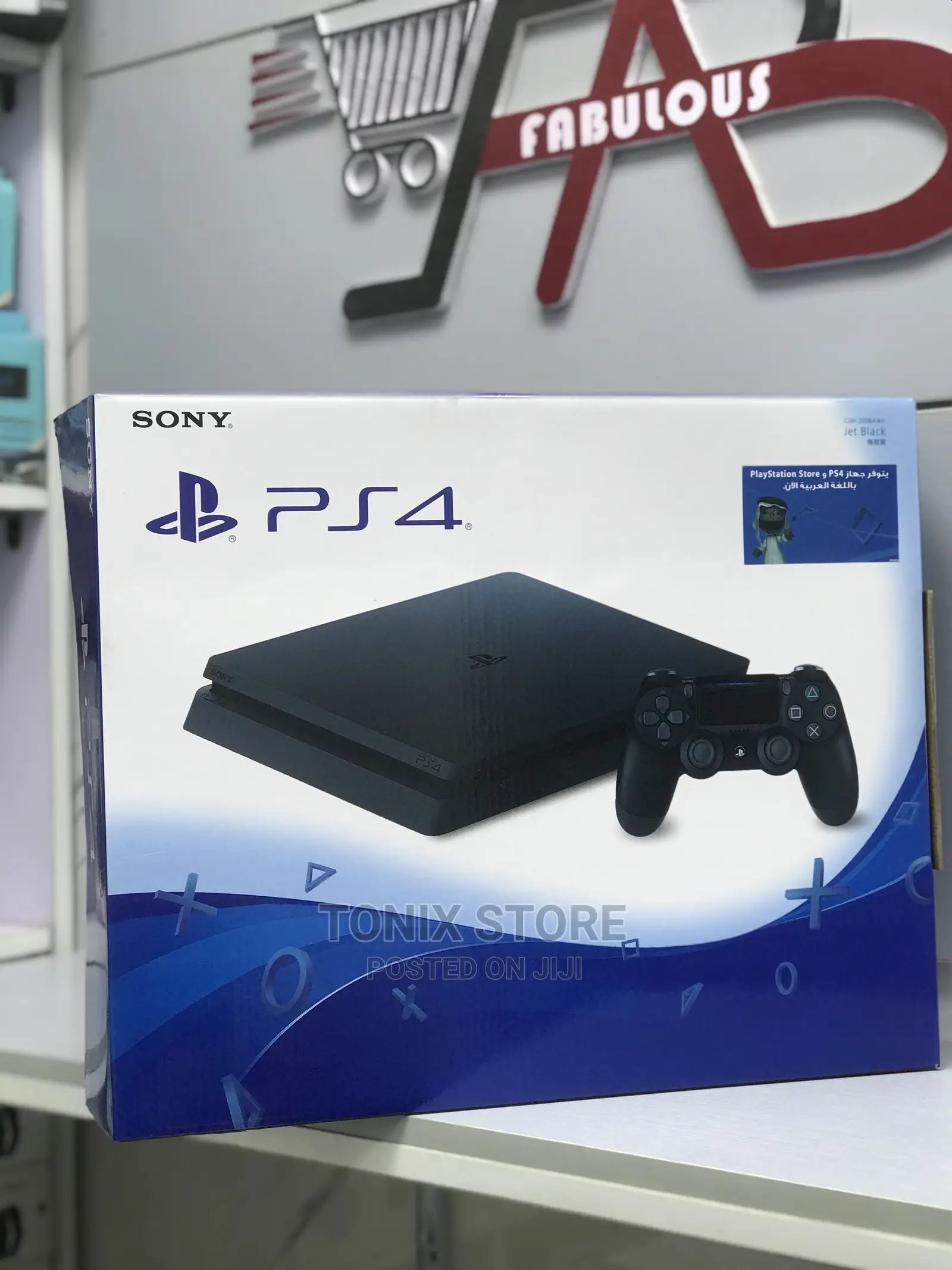 New Playstation 4 Console Slim With Extra Pad