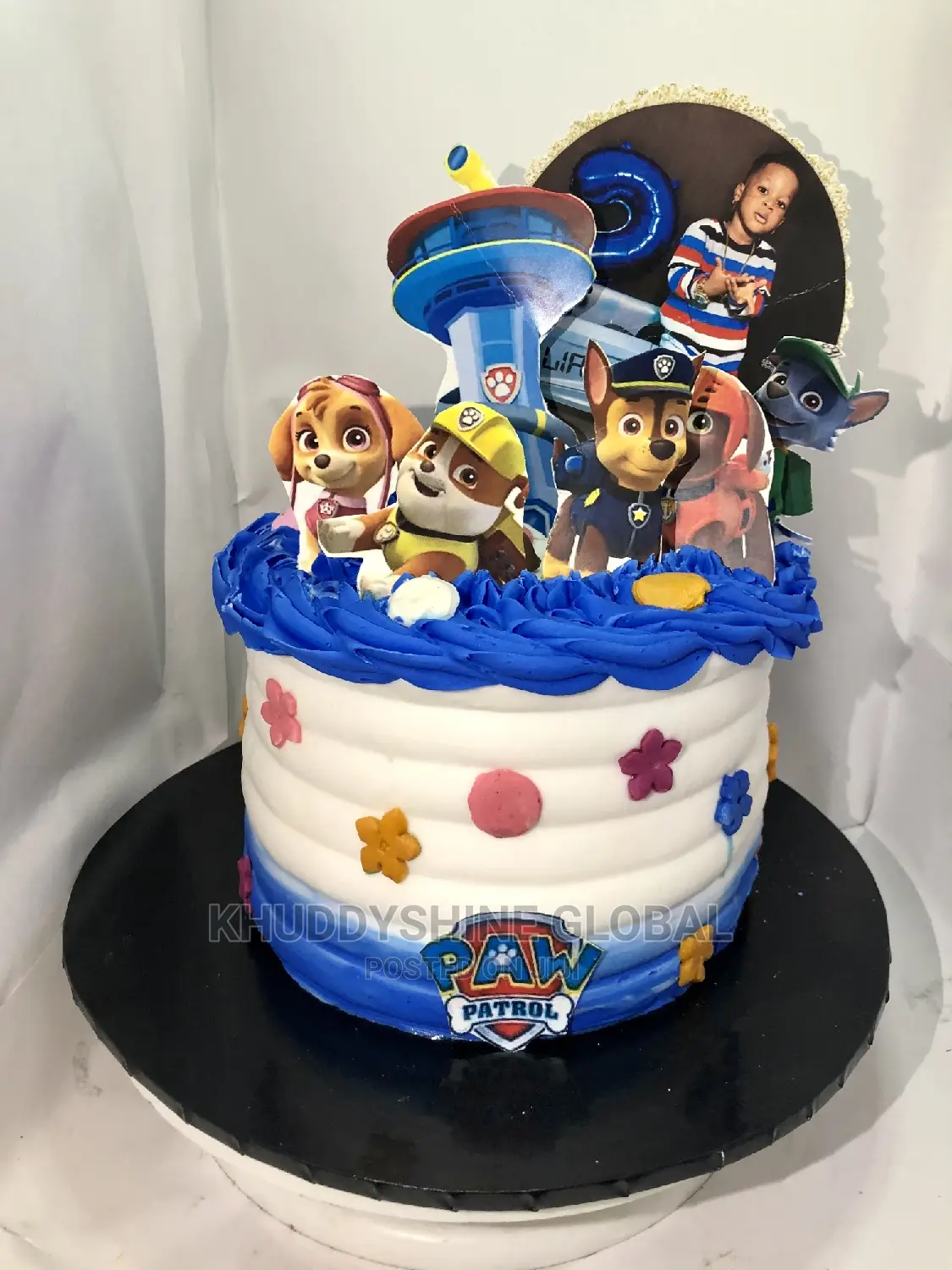 White and Blues Paw Patrols Boy Cakes