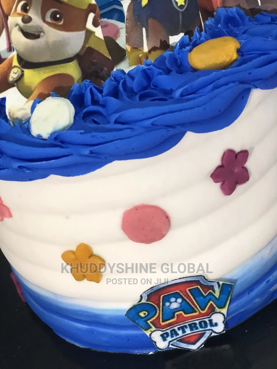 White and Blues Paw Patrols Boy Cakes