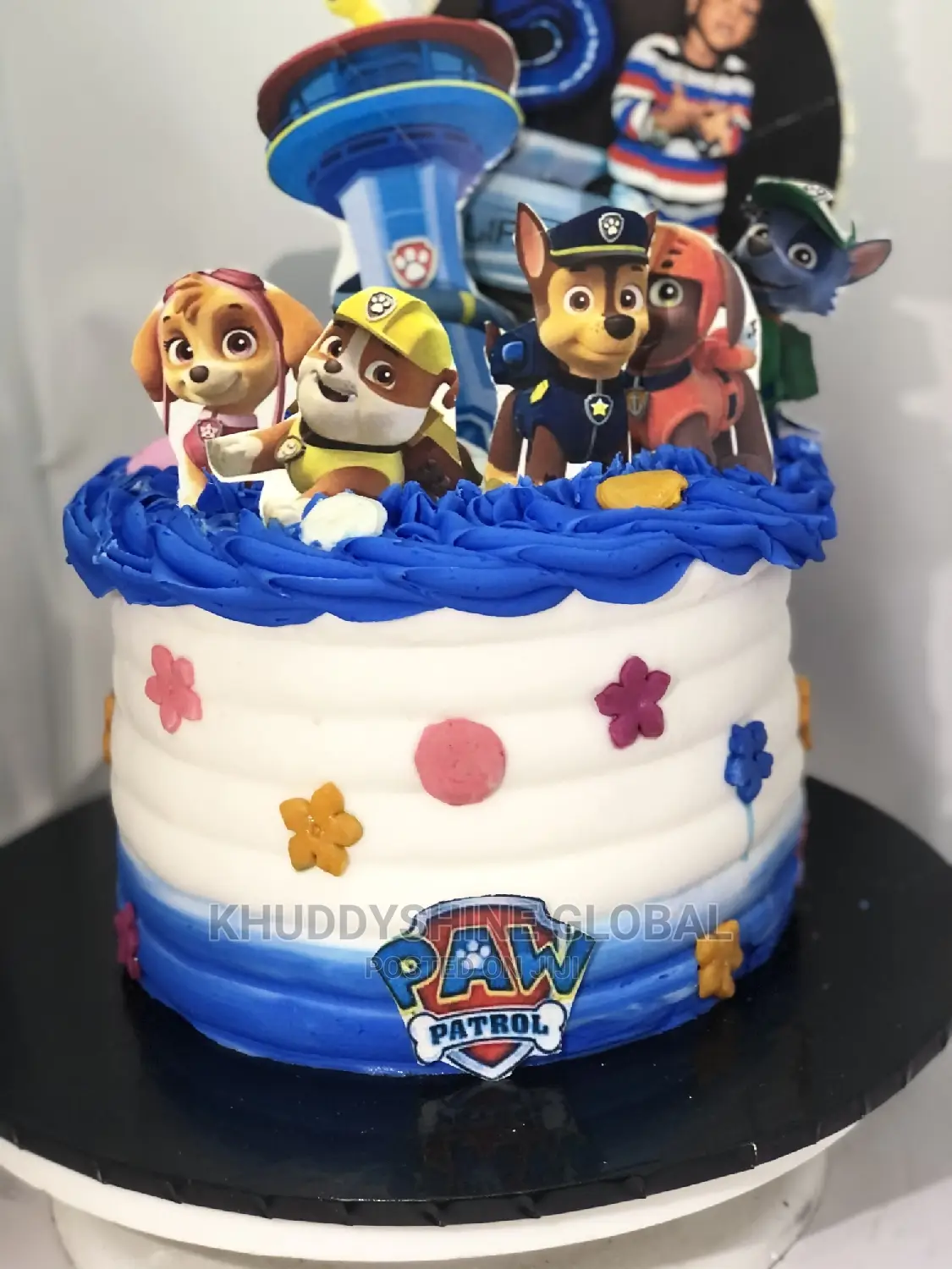 White and Blues Paw Patrols Boy Cakes