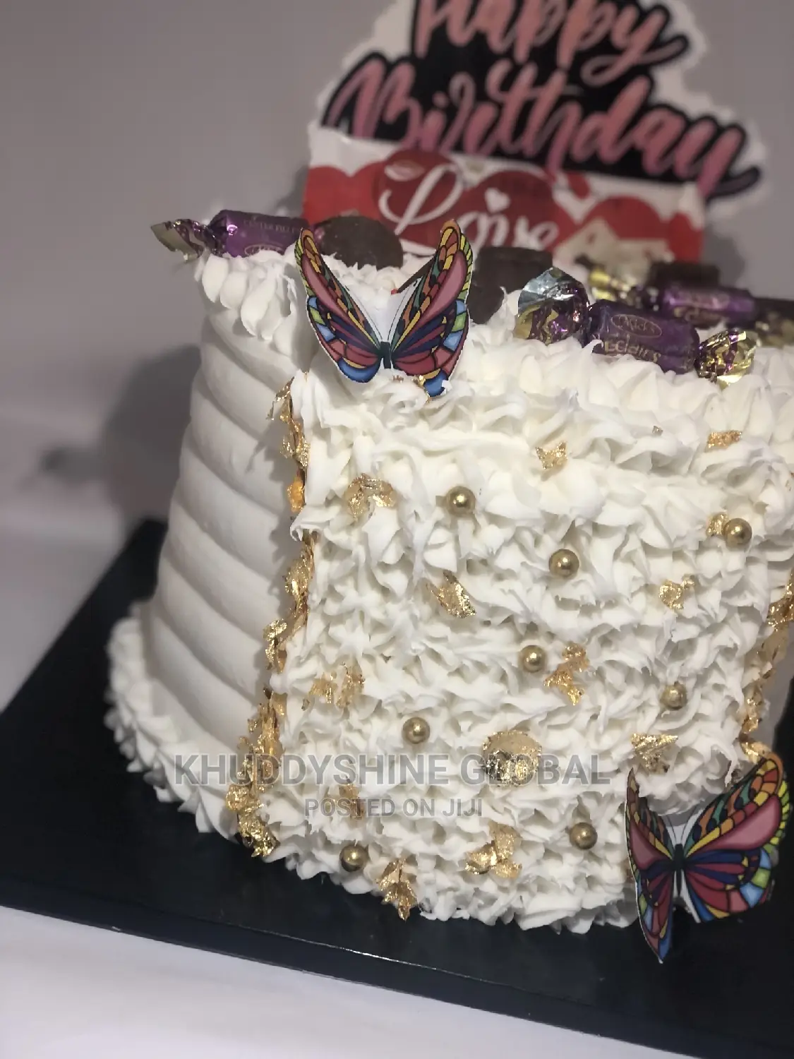 Celebration Birthday Cakes Gold