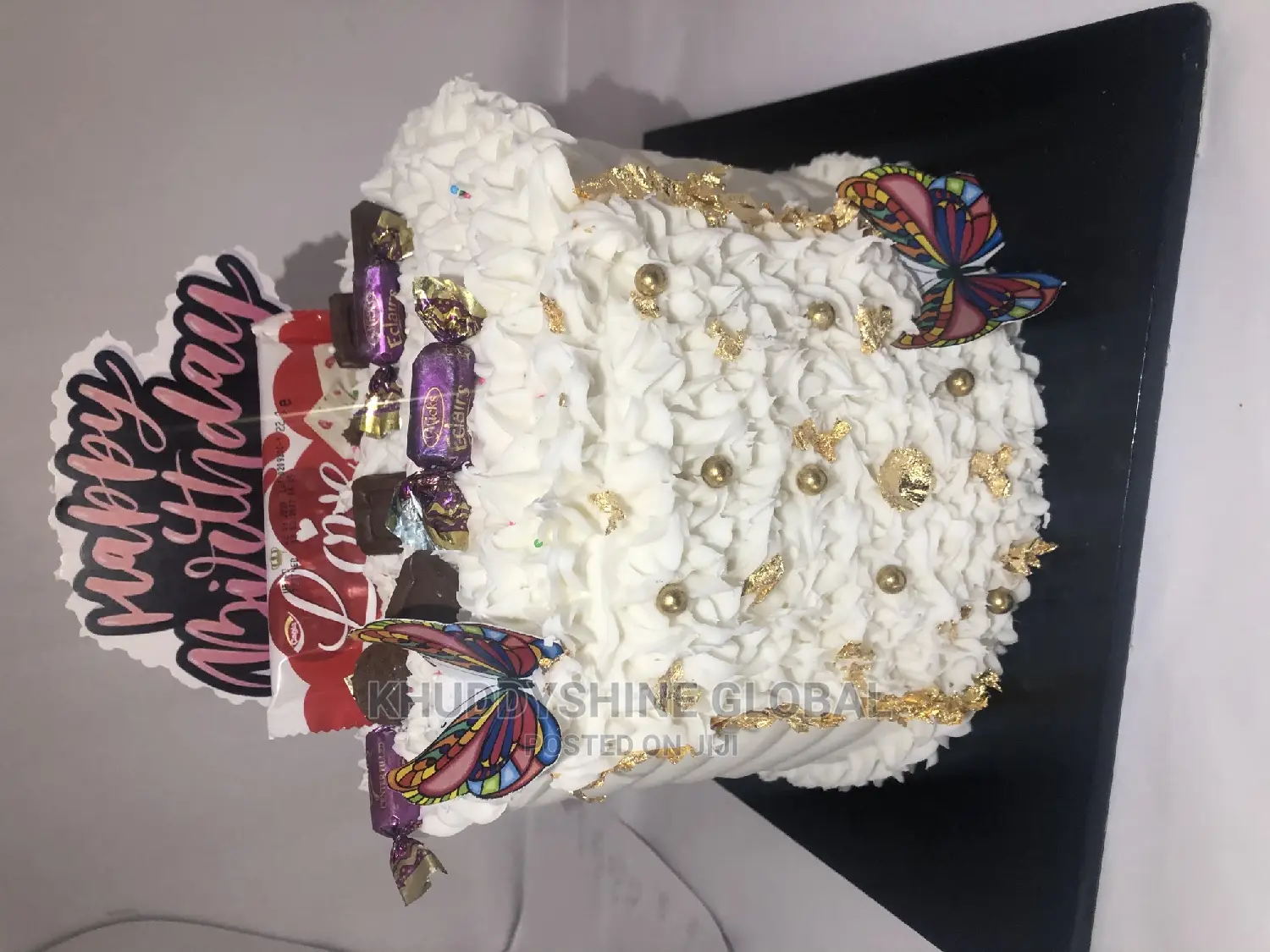 Celebration Birthday Cakes Gold