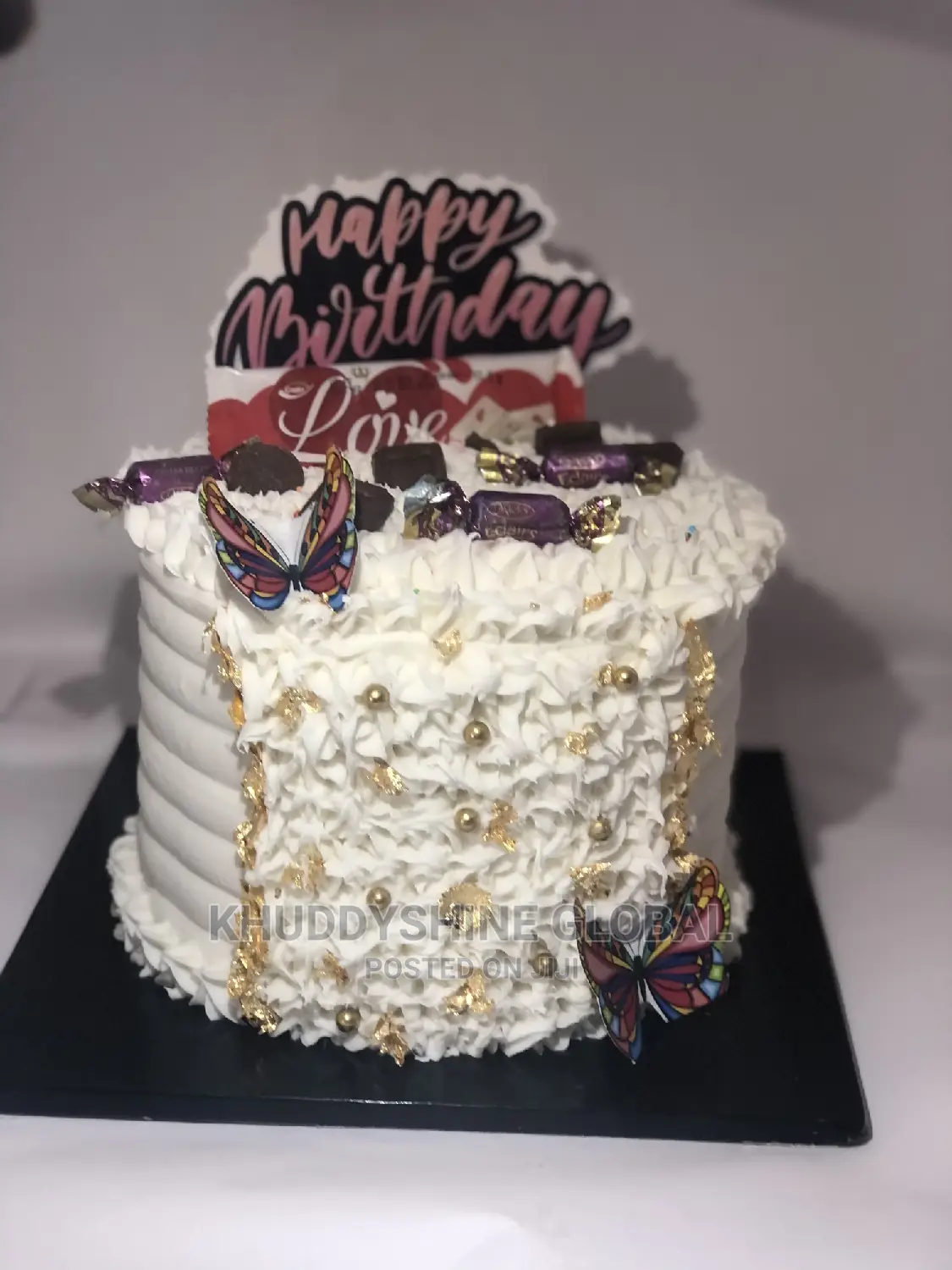 Celebration Birthday Cakes Gold