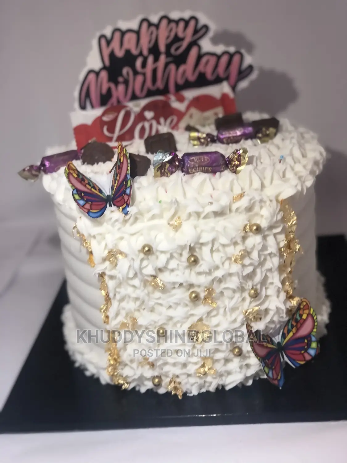 Celebration Birthday Cakes Gold