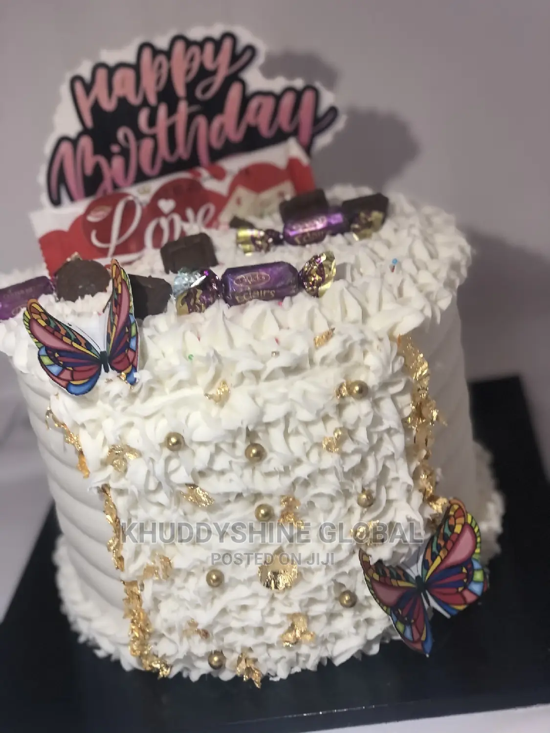 Celebration Birthday Cakes Gold