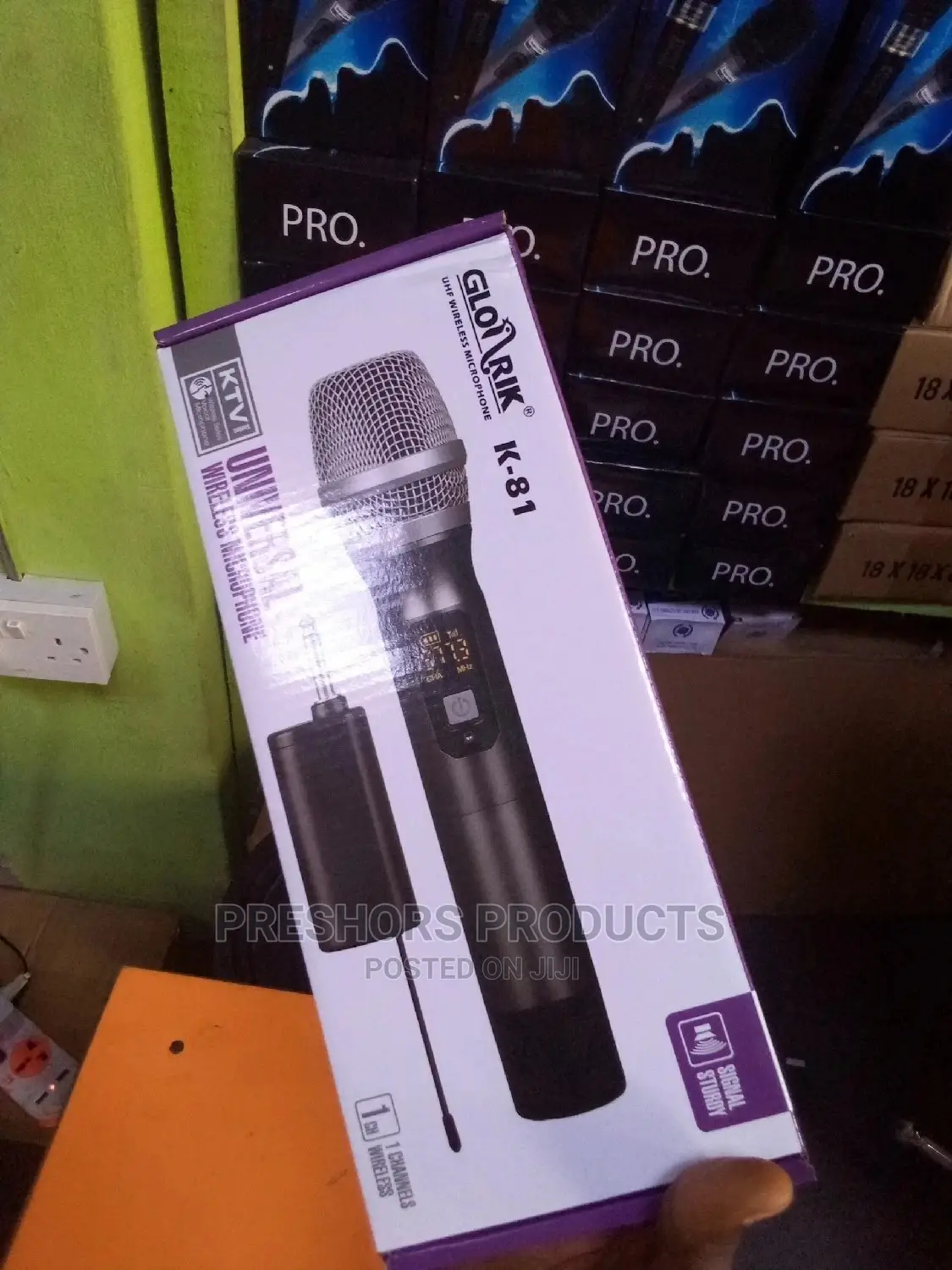 Glorik K-84 Wireless Microphone System