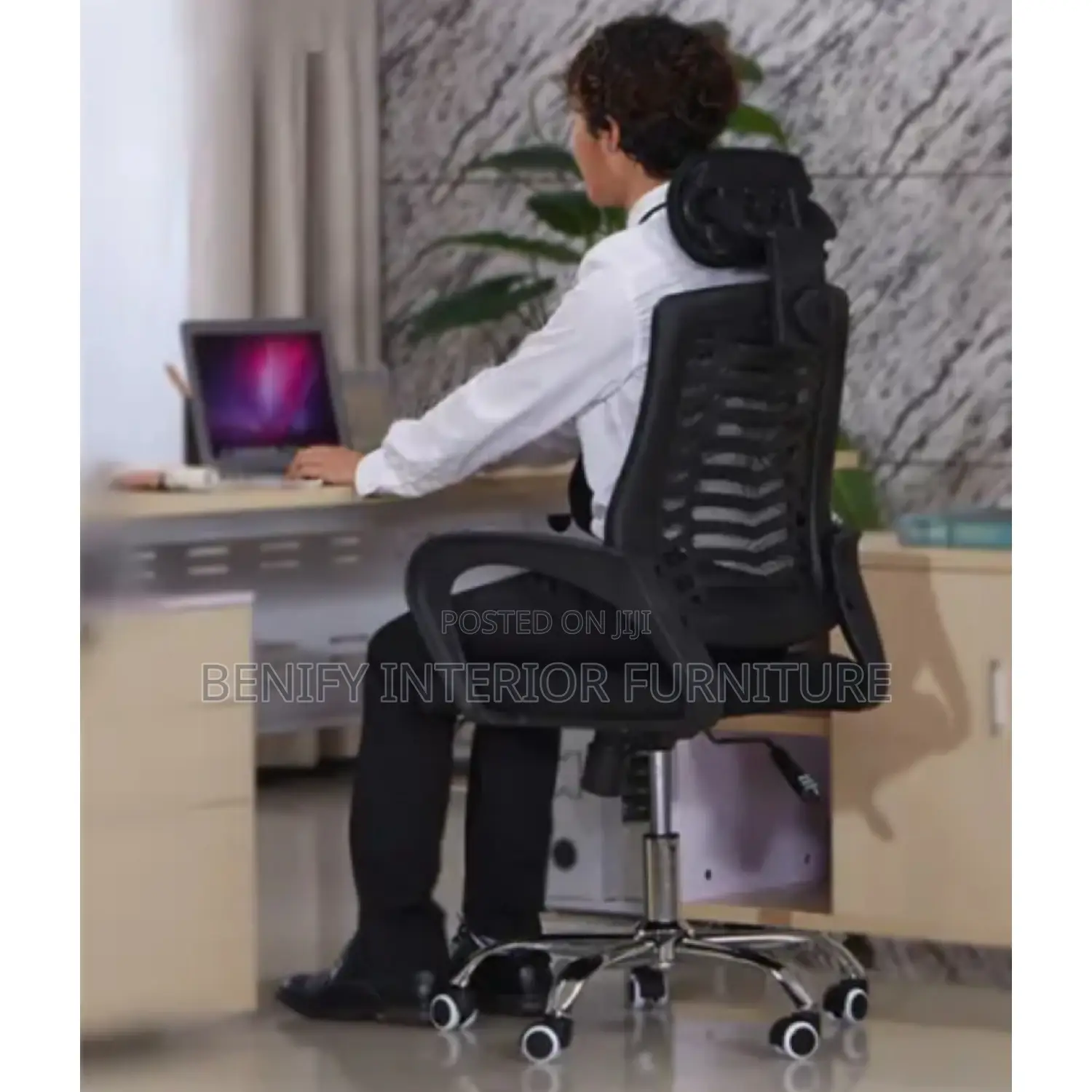 Office Chair With Headrest