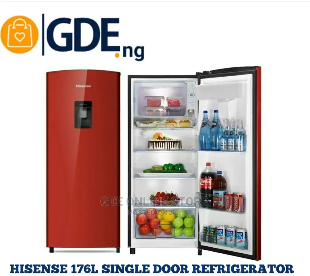 Hisense 176L Single Door Refrigerator With Dispenser Rs23dr