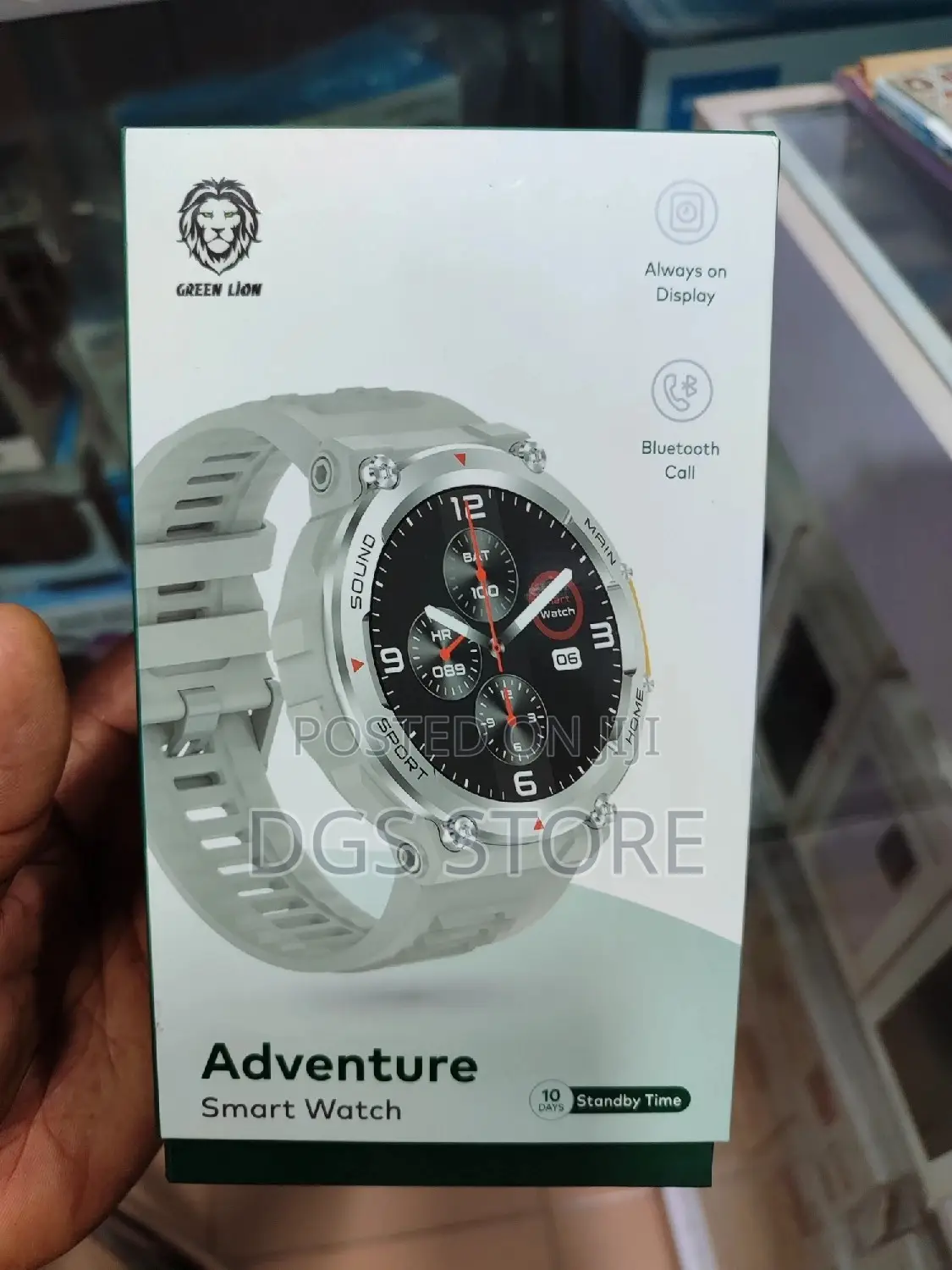 Green Lion Adventure Smart Watch