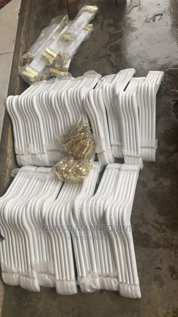 White Gold Hanger's For Shirt/Trousers