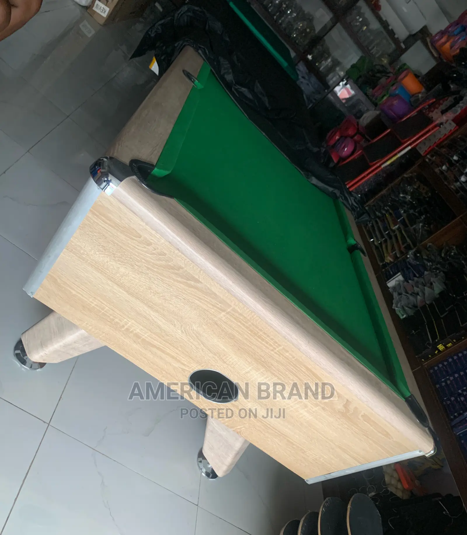 Brand New British Design Marble Top Coin Operated Snooker