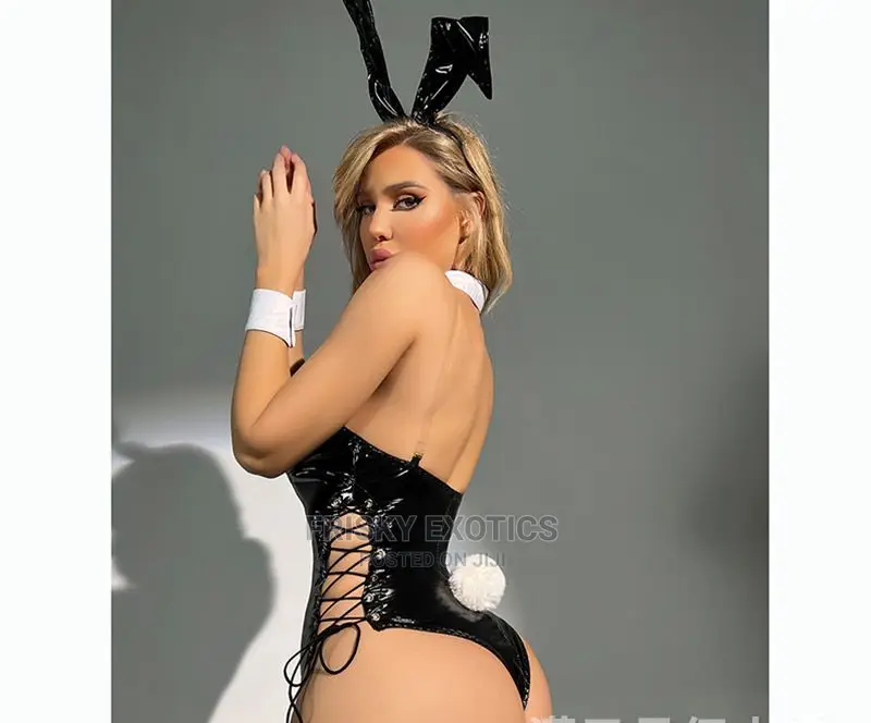 Sexy Bunny Leather Costume