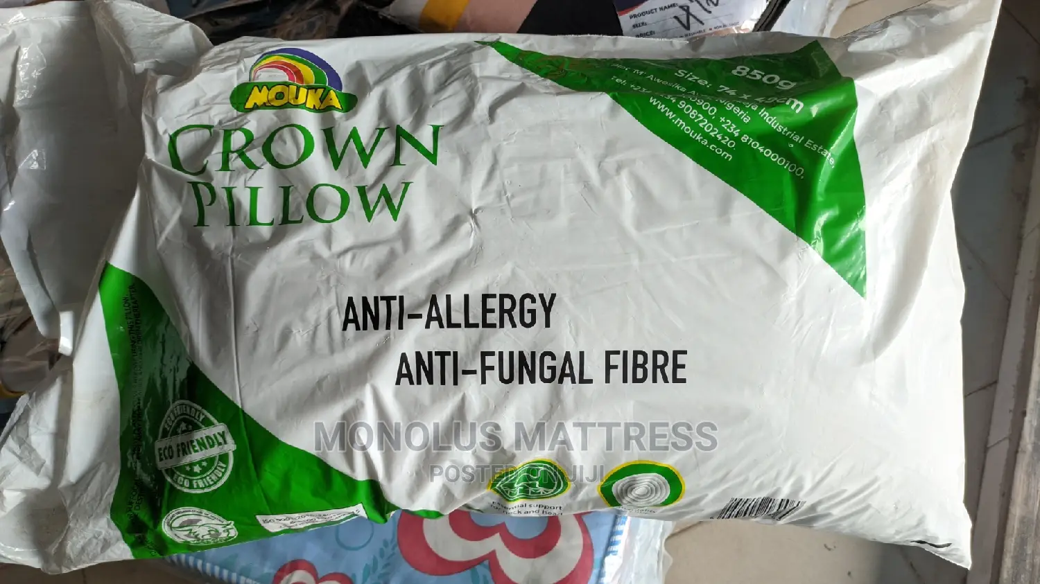 Mouka Foam Crown Fibre Pillow